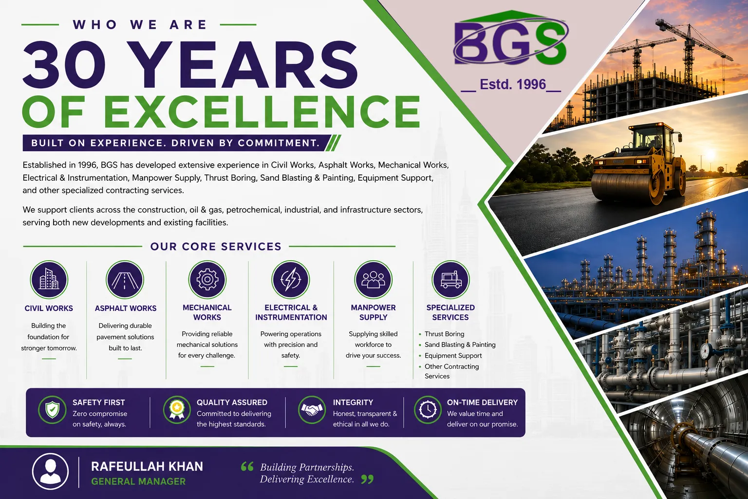 who we are bgs